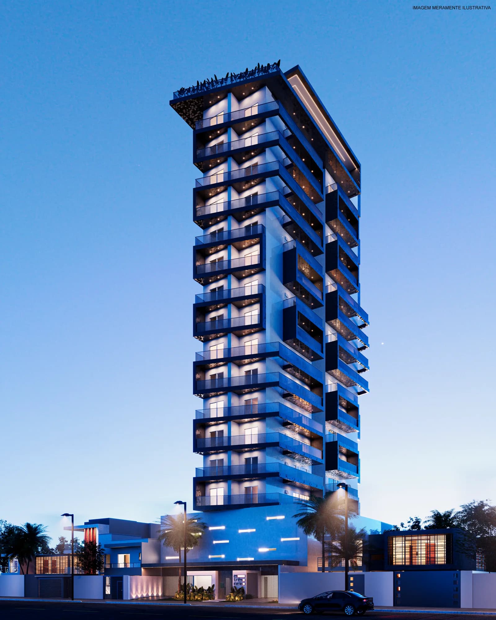 Arquitetura residencial da Cabral.